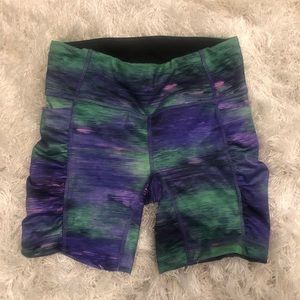 Lululemon Ruched Bike Shorts